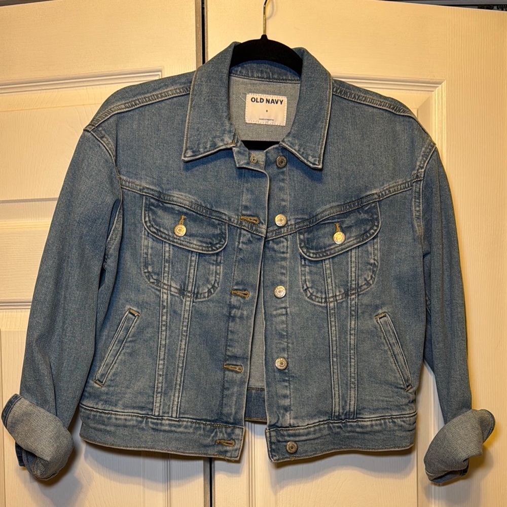 Old Navy Blue Jean Jacket Classic Style